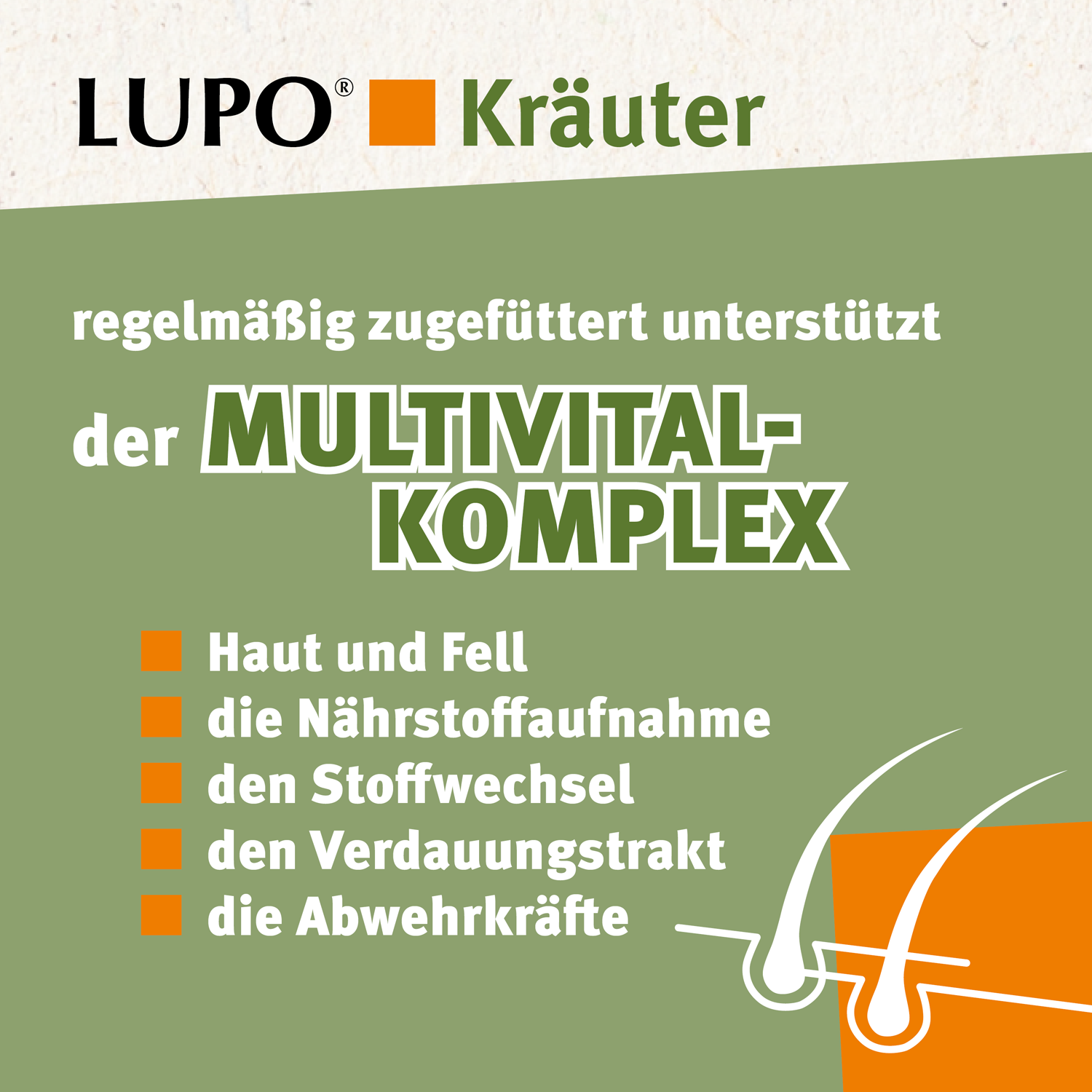 LUPO Kräuter Pellets 180 g